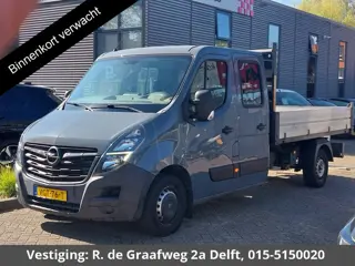 Opel Movano 2.3 CDTI BiTurbo L3 DC Start/Stop Dubbele Cabine | Airco | Elektrische ramen |