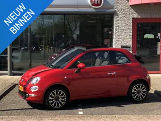 Fiat 500 C 1.0 Hybrid Red NAVI|CLIMATE|APPLE/ANDROID|PDC|16"