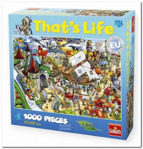 That's Life: Pretpark - Goliath - 1000 Stukjes