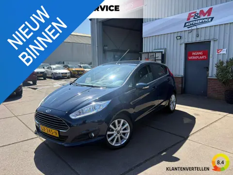 Ford Fiesta 1.0 EcoBoost Titanium Airco, navi, stoelverwarming, distributieriem is vervangen!