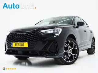 Audi Q3 Sportback 45 TFSI e Full Black | Panoramadak | Leder | Sfeerlicht | Cruise | DAB | Virtual |