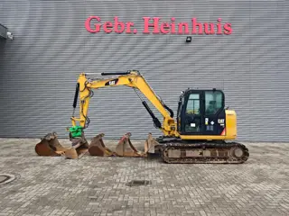 Caterpillar 308 ECR Tilt 4 Buckets German Machine!