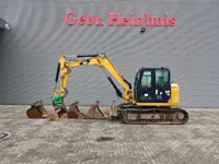 Caterpillar 308 ECR Tilt 4 Buckets German Machine!