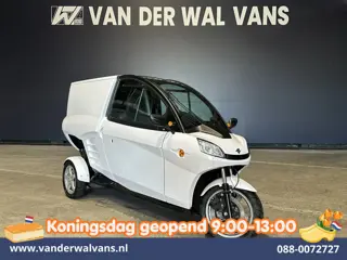 Carver Brommobiel Cargo Base 5.4 kWh | 100% Elektrisch | Ideaal parkeren in stad! | 45 km/u Verwarmd