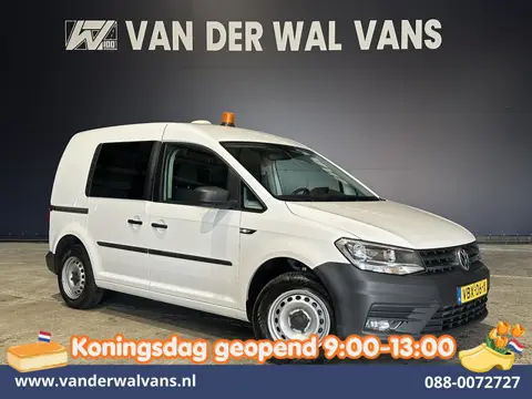 Volkswagen Caddy 2.0 TDI L1H1 Euro6 Airco | Camera | Cruisecontrol | Trekhaak Verwarmde Voorruit, Zi