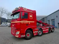 DAF XF106-510 / 8X4 / DEB / 2XSTEERING AXLE / ONLY:565571 KM / LEATHER / AUTOMATIC / EURO-6 / 2014