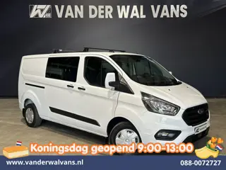 Ford Transit Custom 2.0 TDCI 131pk L2H1 Dubbele Cabine Inrichting Euro6 Airco | 5-Zits | Camera | Cr
