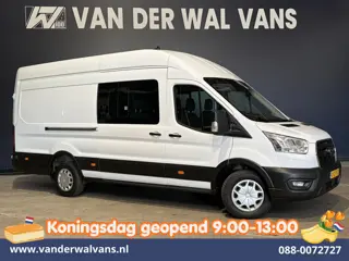 Ford Transit 2.0 TDCI 170pk L4H3 Dubbele Cabine Euro6 Airco | 6-zits | Camera | LED | Apple Carplay 