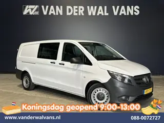 Mercedes-Benz Vito 114 CDI 136pk Automaat L3H1 Dubbele Cabine Euro6 *Rijklaar Direct Rijden* Airco |