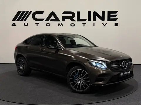Mercedes-Benz GLC-klasse Coupé 350e 4MATIC Edition 1 AMG CITRIAN BRUIN MAGNO MATT CAMERA NAVI ACC AS