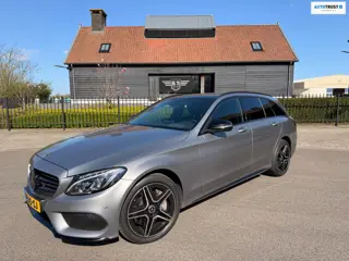 Mercedes-Benz C-klasse Estate 400 4-MATIC 43-AMG BURMESTER NIGHT-PAKKET PANO 360" CAMERA LEER ABC UI