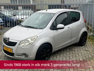 Opel Agila 1.2 Enjoy AUTOMAAT! 1e eigenaar l NL AUTO NAP l Airco l MTF-STUUR - LMV l Toerenteller! D
