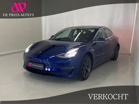 Tesla Model 3 Long Range AWD 340PK 75 KW Pano ACC Kelyss Camera Led Koplampen