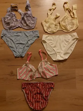 Zoek een vriendelijke vrouw om met lingerie te spelen.