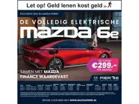 Mazda 6e NU V.A € 299,- PER MAAND! *TAKUMI Plus 68.8 kWh TAN NAPPA LEDER MET SUEDE | 360 CAMERA | NA