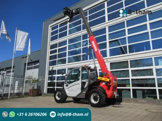 Manitou MT 625 T Comfort Serie 2-E3 Verrijker + Bak + palletfork