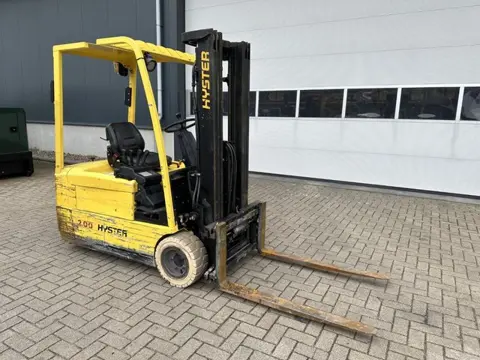 Hyster J2.00XMI 2 ton Triplex Freelift Sideshift Elektra Heftruck accu 2012