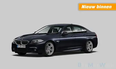 BMW 5-SERIE 520I M-Sport,1e Eig,Dealer OH,Orig. NL,Xenon,NaviPro,Stoelverw,Leer,Clima,Cruise,