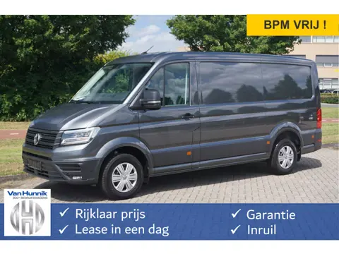 Volkswagen Crafter 35 177PK L3H2 AUT Facelift BPM VRIJ!! 13" Navi, Cam, Gev. Stoel, Alarm, LED!! NR.