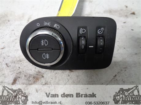 Opel Meriva 2010-2017 lichtschakelaar
