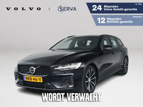 Volvo V60 T6 Plug-in hybrid AWD Plus Dark | SOH 100% | 360° camera | Harman Kardon | Stoel- en Stuur