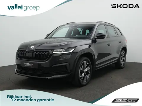 Skoda Kodiaq 7-zits 1.5 TSI 150 pk Sportline Business | Trekhaak | Geheugenstoel | Matrix LED | Lede