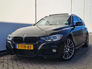 BMW 3-serie Touring 316i M-Pakket bj 2014 PANO|M-interieur|Groot Navi Nette Auto!