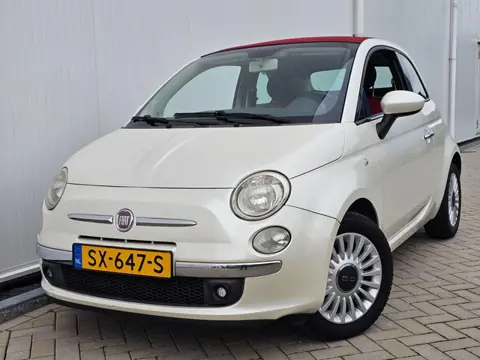 Fiat 500 C 0.9 TwinAir Rock bj 2011 Navi Leer Leuke Auto!