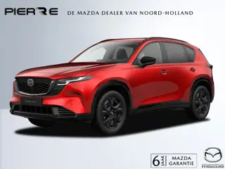 Mazda CX-5 2.5 E-SKYACTIV G 141 M HYBRID Homura | LEDER | 360 CAMERA | NAVI | 6 JAAR GARANTIE! NAVI 