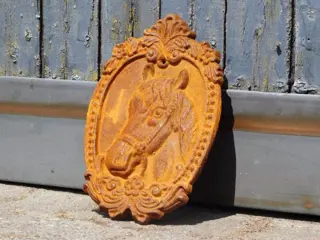 Muurdecoratie , paard , medallion