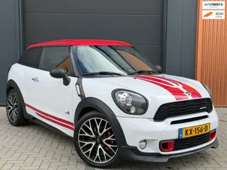 Mini Mini Paceman 1.6 John Cooper Works ALL4 Chili|Origineel 218pk|Navi|Parkeersensoren|Lederen Zete
