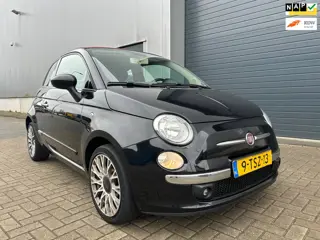 Fiat 500 C 0.9 TwinAir Lounge AIRCO NAVI PDC LEDER 1EIG