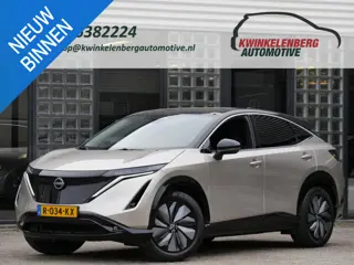 Nissan Ariya 66kWh ADVANCE/ WARMTEPOMP/ 360° CAMERA/ ELEKT. KLEP/ SOH 99%