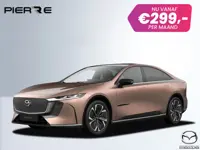 Mazda 6e NU VOOR € 299,- PER MAAND! *TAKUMI 68.8 kWh BEIGE LEDER | 360 CAMERA | PANORAMADAK | TREKGE