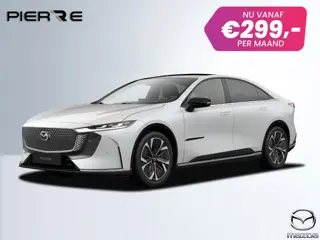 Mazda 6e NU V.A € 299,- PER MAAND! *TAKUMI Long Range 80 kWh NAVIGATIE | PANORAMA DAK | 19 INCH LMV 