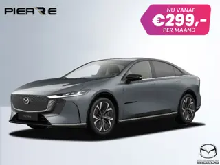 Mazda 6e NU V.A € 299,- PER MAAND! *TAKUMI Long Range 80 kWhNAVIGATIE | PANORAMA DAK | 19 INCH LMV |