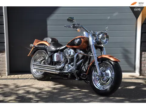 Harley Davidson FLSTF Fat Boy Anniversary 105 Zeer veel chrome