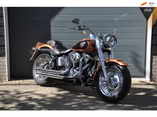 Harley Davidson FLSTF Fat Boy Anniversary 105 Zeer veel chrome