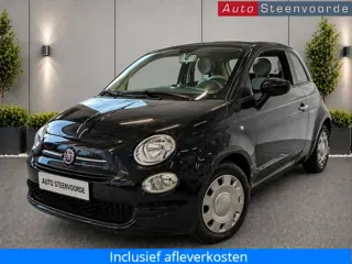 Fiat 500C 0.9 TwinAir Turbo Collezione Black - PARKEERSENSOREN - AIRCO