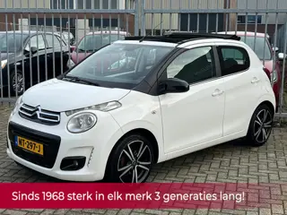 Citroen C1 1.2 PureTech Airscape Shine Cabrio! Carplay l Camera l Airco l Stoelverwarming l LMV! TOP