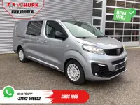 Fiat Scudo 2.0 MJ 145 pk DC Dubbel Cabine 6 Pers./ Camera/ Cruise/ PDC/ DAB/ Airco