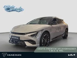 Kia EV6 GT Line 84 kWh Automaat | Pano | HUD | MeridianSound | 360-Camera | Alcantara/Leder | Memory