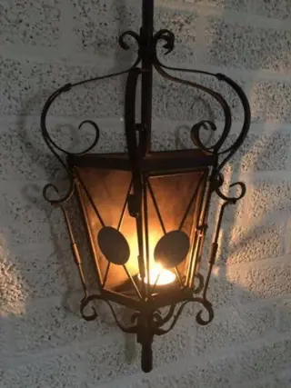 Grote wandkandelaar , kandelaar