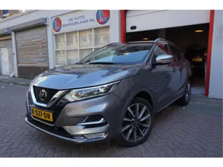Nissan QASHQAI 1.3 DIG-T Tekna + Dynamic | NAPPA LEER | Panoramadak | Trekhaak | BOSE | Memory Pack 