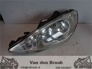Peugeot 206 Cabrio 2005-2007 Koplamp links elec. verstelbaar