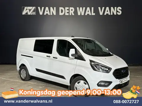 Ford Transit Custom 2.0 TDCI 131pk Automaat L2H1 Dubbele Cabine Euro6 Airco | 6-Zits | Camera | Navi