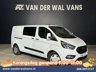 Ford Transit Custom 2.0 TDCI 131pk Automaat L2H1 Dubbele Cabine Euro6 Airco | 6-Zits | Camera | Navi