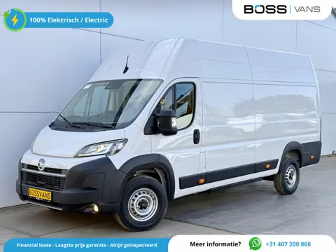 Opel Movano Electric 110kWh 270PK L3H3 420km WLTP BEV Elektrisch Snelladen Adaptive Cruise Control C
