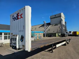 Krone N/A Krone 2-assige platte oplegger - SAF assen - Schijfremmen - Luchtvering - 30 Ton PM2566