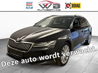 Skoda Superb Combi 1.4 TSI iV Sportline PHEV I 360° I Keyless I Leder I ACC I Trekhaak